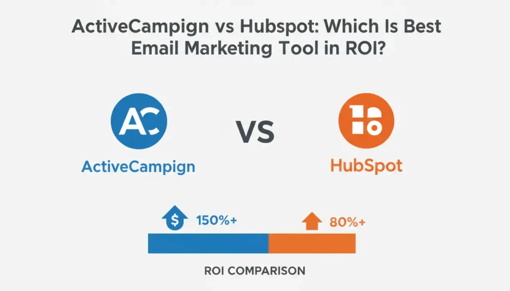 ActiveCampaign vs HubSpot : Which Is Best Email Marketing Tool in ROI?