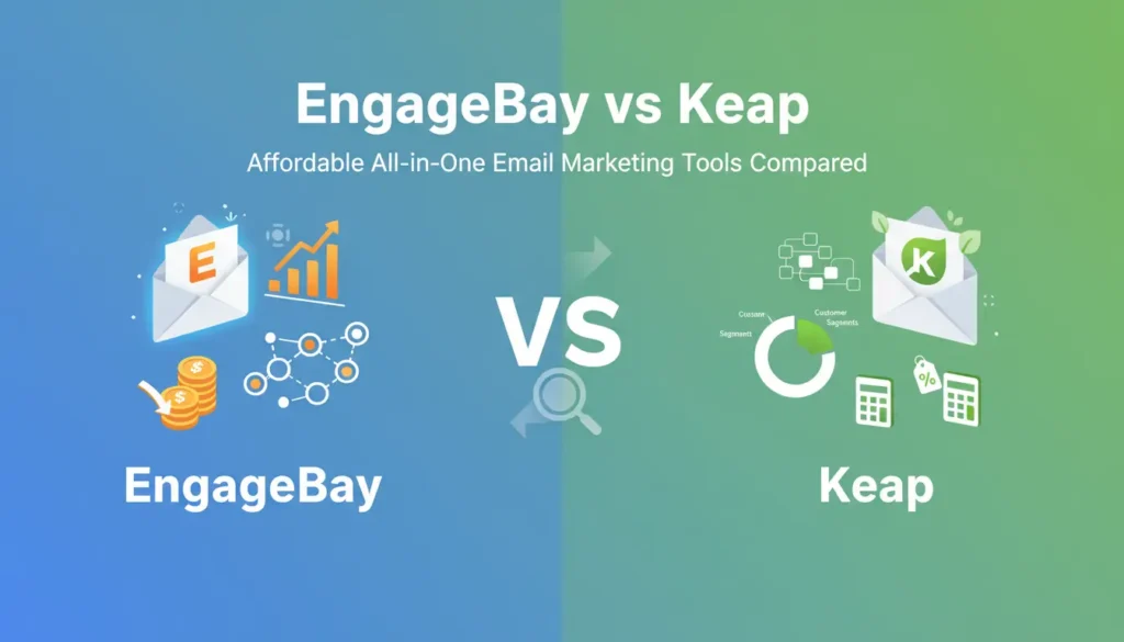 EngageBay vs Keap – Affordable All-in-One Email Marketing Tools Compared